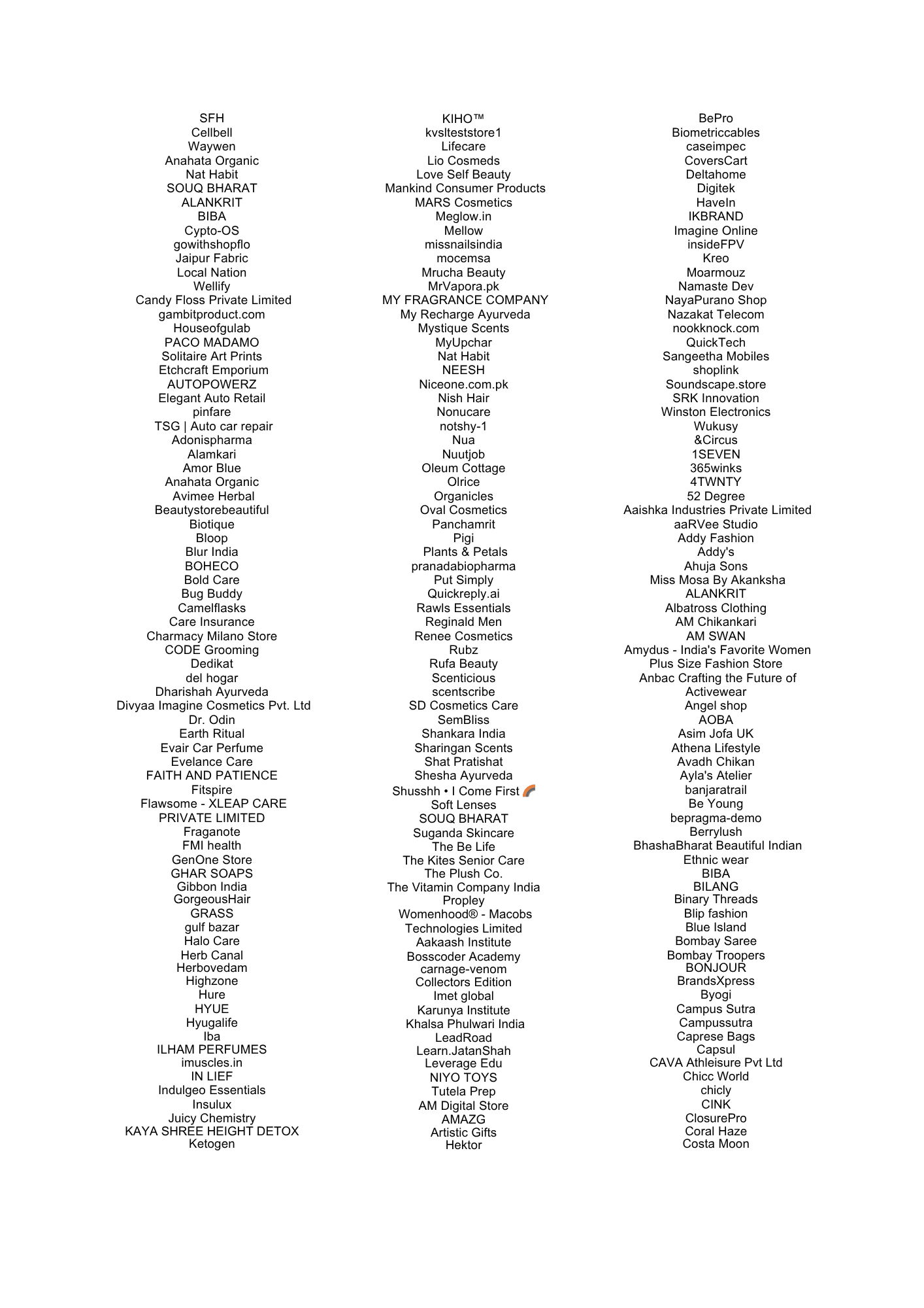 D2C brands overview — sheet 5 of 14