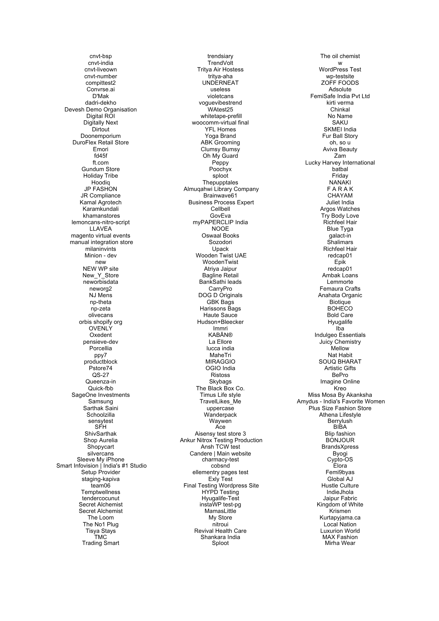 D2C brands overview — sheet 8 of 14